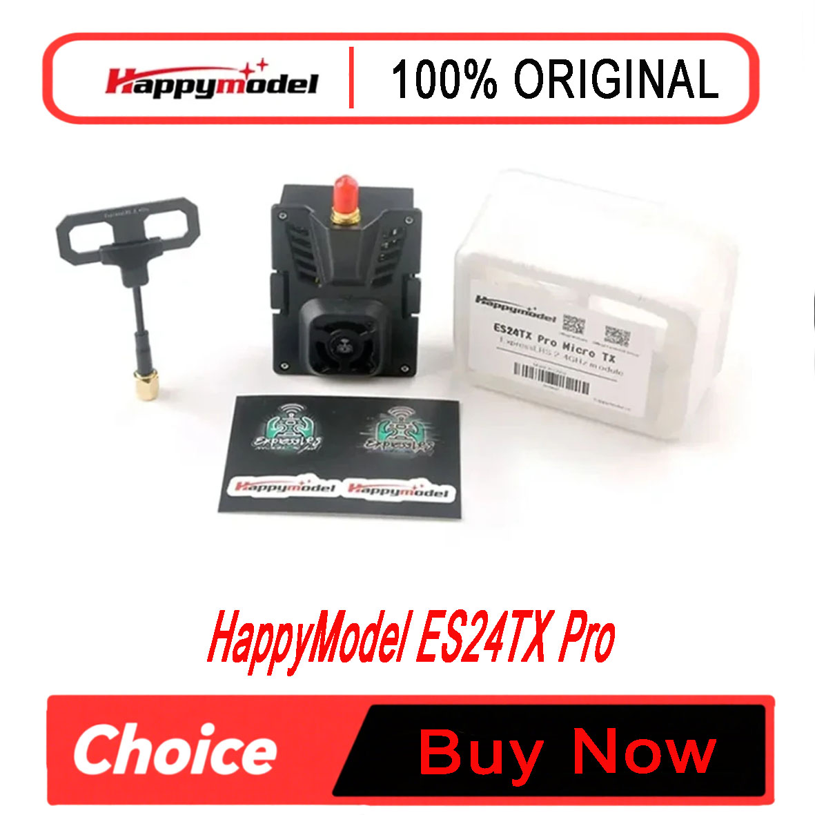Happymodel Expresslrs Elrs Es24Tx Pro 1000Mw - وحدة إرسال HappyModel ES24TX Pro بقوة