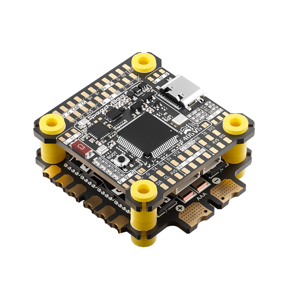 وحدة تحكم SpeedyBee F405 V5 مع - مراجعة Foxeer Reaper F4 128K 65A Esc وسعره