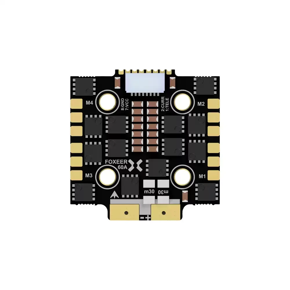 وحدة تحكم إلكترونية FOXEER Rea - مراجعة Foxeer Reaper F4 128K 65A Esc وسعره